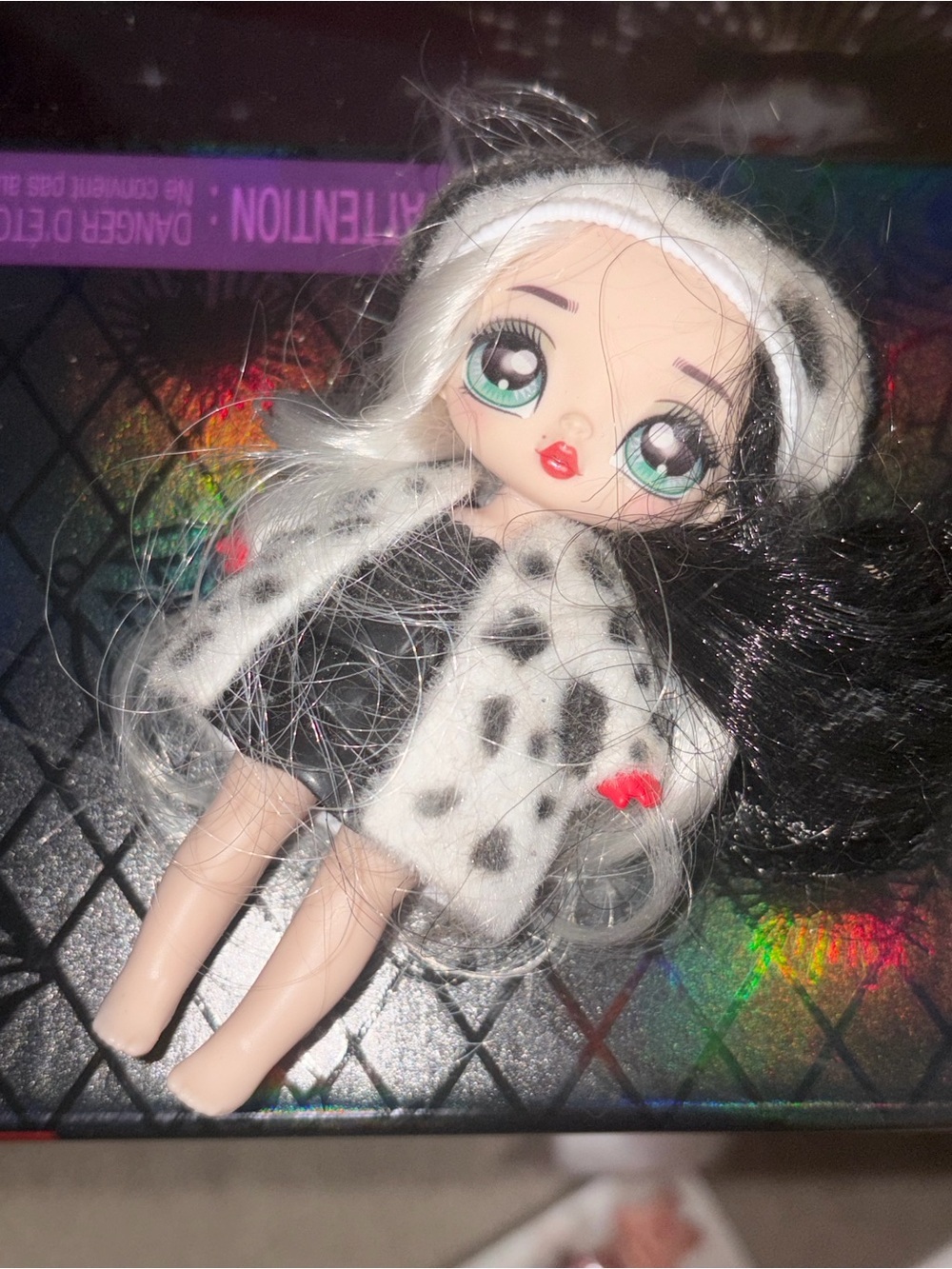 Nanana surprise mini Dalmatian doll